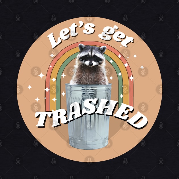 let’s get trashed by CaityRoseArt